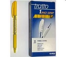 PENNA FILA TRATTO 1 GRIP GIALLO CF12 822906