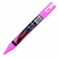 PENNARELLO UNI CHALK GESSO LIQUIDO ROSA FLUO DA 12 PWE-5M