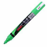 PENNARELLO UNI CHALK GESSO LIQUIDO VERDE FLUO DA 12 PWE-5M