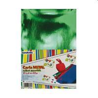 CARTA METALLIZZATA A4 210GR COL. ASS. DA 10 23NIK134
