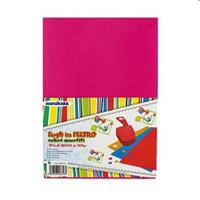 FELTRO A4 230GR ADESIVI COLORI ASS. DA 10 23NIK141