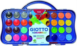 ACQUERELLI GIOTTO PLASTICA 36 COLORI CF2 F353600 0295