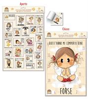 CALENDARIO AVVENTO OGNI GIORNO BUBINA 24,5X34,5 6PZ NT.10165 135