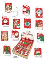 CHIUDIPACCO NATALE FUSTELLATI ASS 5X7 EXPO 120PZ NT.10179 152