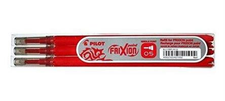 REFILL PILOT FRIXION 0.5 ROSSO 3PZ
