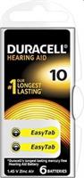 PILA DURACELL APPARECCHI ACUSTICI GIALLO BL6 DU78
