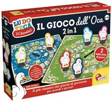 LISCIANI LUDOTECA IL GIOCO DELL'OCA 2 IN 1 6/99 ANNI 60535 517