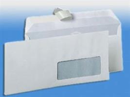 BUSTA BIANCA 11X23 C/FINESTRA C/STRIP BLASETTI 500PZ 108