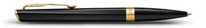 PARKER PENNA MERIDIAN NERO LUCIDO GOLD SFERA BLU 2231395 011