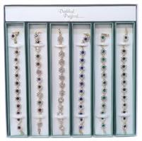 BRACCIALI DONNA FIORE BRONZO E ZIRCONI COL EXPO 6PZ 10610610 076