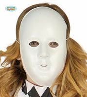 CARNEVALE MASCHERA UOMO BIANCA 1135