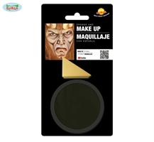CARNEVALE MAKE UP FONDOTINTA NERO C/SPUGNA VASETTO 9GR 15628