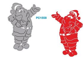 FUSTELLA SOTTILE BABBO NATALE PC1558