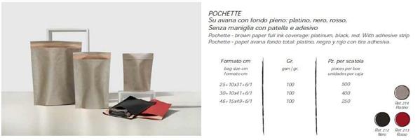 SACCHETTI PLATINO 46+15x48,5+1 CF50 BBBOC0119POPLAN