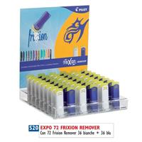 GOMMA PILOT FRIXION REMOVER EXPO 72PZ 36BLU+36BIAN 005680-B 0488