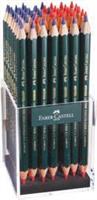 MATITE FABER CASTELL COLOR873 RS/BL BARATTOLO PLEXI 117535