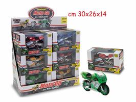 METAL KIDS MOTO GP METALLO 1:18 12CM EXPO 12PZ TEOREMA 60609 550