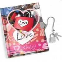 DIARIO SEGRETO MY DIARY 80 PAG. 13x18 CON LUCCHETTO 80753