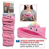 ASTUCCIO UNICORNO ASS. SU CRAVATTA DA 8 PZ 22x2x9 ZIP107 007