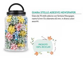 GIARA COCCARDA 15MM D.65MM NEWSPAPER JAR31357 70PZ 029448-99 393