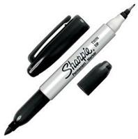 PENNARELLO P.MATE SHARPIE TWIN TIP NERO CF12 S0811100