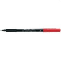 PENNARELLO OHP F ROSSO FABER CASTELL 151321 CF10