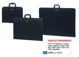 CARTELLA P/DISEGNI BORDATA C/MANICO 75x53x3 LEBEZ 3092