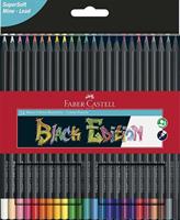 PASTELLI FABER CASTELL TRIANGOLARI BLACK EDITION 24PZ 116424