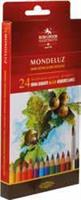 MATITE ACQUARELLABILI MONDELUZ 24 COLORI MINA 3,8MM H2140N 0565