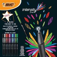 PENNA BIC FINELINER INTENSITY GRIGIO DA 12