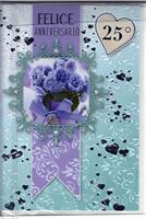 BIGLIETTI AUGURI ANNIVERSARIO MATRIMONIO 31152 CF12 CECAMI