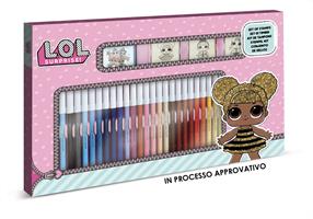 LOL PENNARELLI SET DA 36 + 3 TIMBRI E NOTES 57980