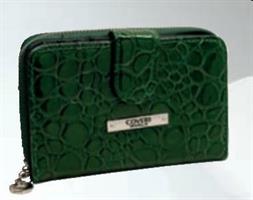 PORTAFOGLIO E.COVERI DONNA COCCO CORTO VERDE 233004155