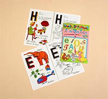 G.EDUCATIONAL ALBUM DA DIPINGERE ALFABETO CF24 MARCA STELLA 081