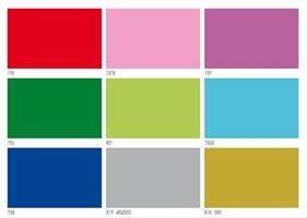 CARTA REGALO PIEGATA TUTTOCOLORE RASO 70x100 34400ASS