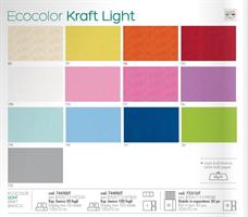 CARTA REGALO PIEGATA ECOCOLOR KRAFT LIGHT 70x100 74450LIT