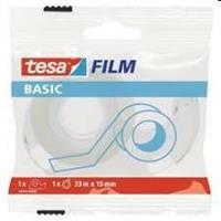 ADESIVO 15X33 TESA BASIC TRASPARENTE CON DISPENCER 58549