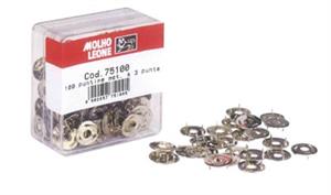 PUNES METALLICHE LEONE A 3PUNTE 100PZ 75100