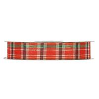 NASTRO SCOZZESE 25MM X 45MT ROSSO PIOVACCARI 2276M 70