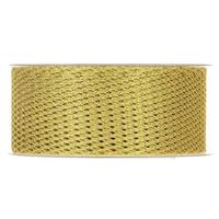 NASTRO RETE ESAGONI 5CM X 20MT ORO PIOVACCARI 1828P 04