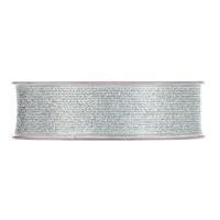 NASTRO SHINY WIRED 25MM X10 MT ARGENTO PIOVACCARI 3035M 40