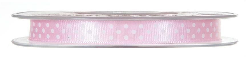 NASTRO RASO MM10X20MT POIS ROSA PIOVACCARI 2140P 03