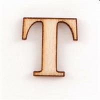 STICKERS LETTERE IN LEGNO T 16PZ 10X10 PIOVACCARI T067 T