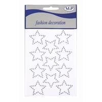 STICKERS DIAMOND STARS CM3 11 PZ ARGENTO PIOVACCARI T109 40
