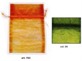 BUSTA ORGANZA 17X12 VERDE SCURO PIOVACCARI CF10 763 13