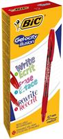 PENNA BIC CANCELLABILE GEL ILLUSION ROSSO DA 12 943442
