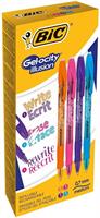 PENNA BIC CANCELLABILE GEL ILLUSION CF12(3AR-3ROSA-3VIOLA-3AZZ)