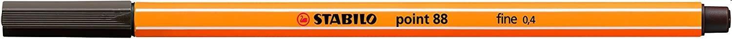 PENNA STABILO POINT 88/65 TERRA D'OMBRA DA 10PZ