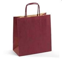 SHOPPERS BORDEAUX MANICO RITORTO 22X10X29 CF25 310000485AB25