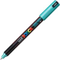 UNIPOSCA PEN VERDE METAL DA 12 PC-1MR VM